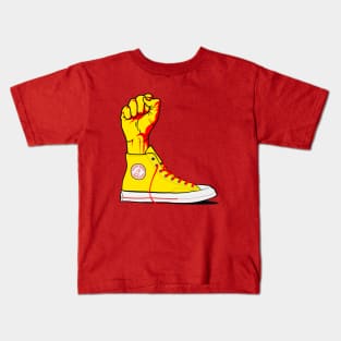 Pop Art - Sneaker Power Kids T-Shirt